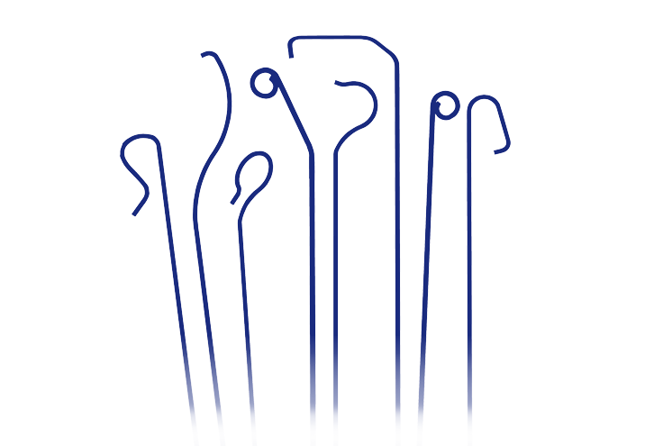 Angiographic catheter
